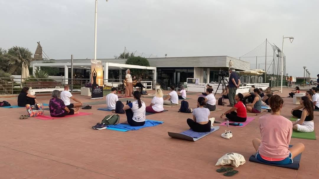 Meditazione di gruppo SIA all'aperto